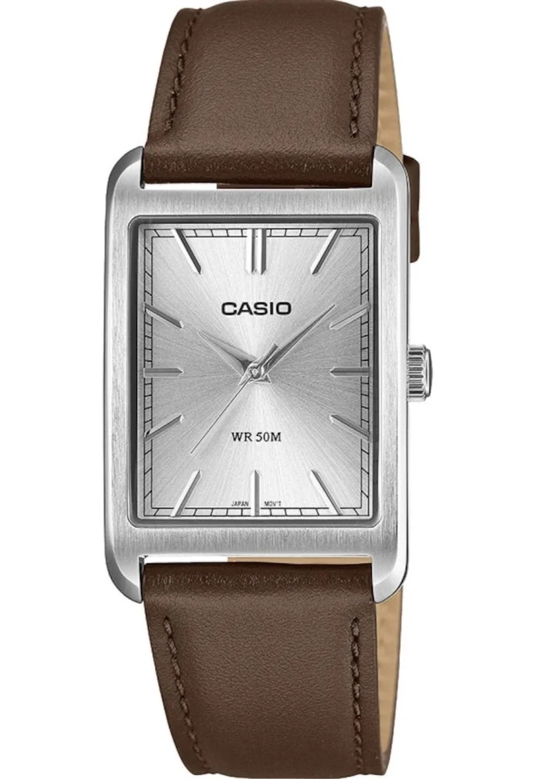 Ceas barbatesc  MTP-B215L-7AVER Quartz Maro