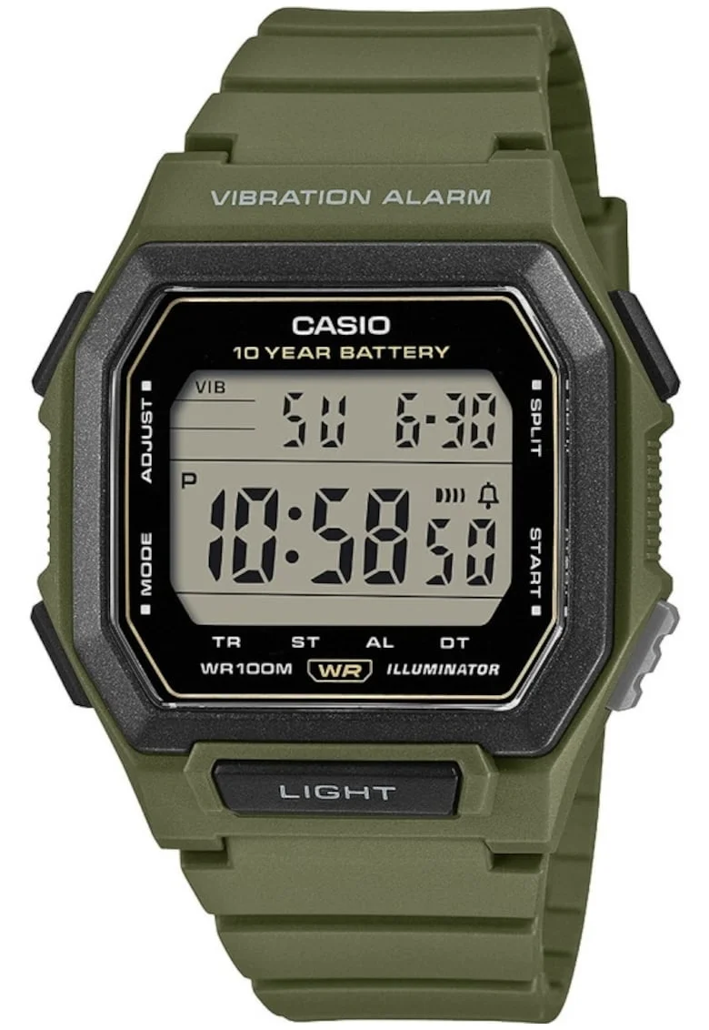 Ceas barbatesc  W-738H-3AVEF Quartz Verde