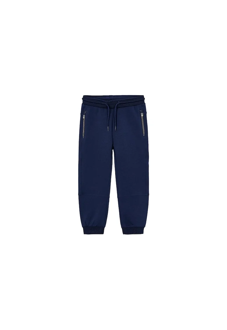 Pantaloni sport copii,  bleumarin, 64% bumbac, 32% poliester