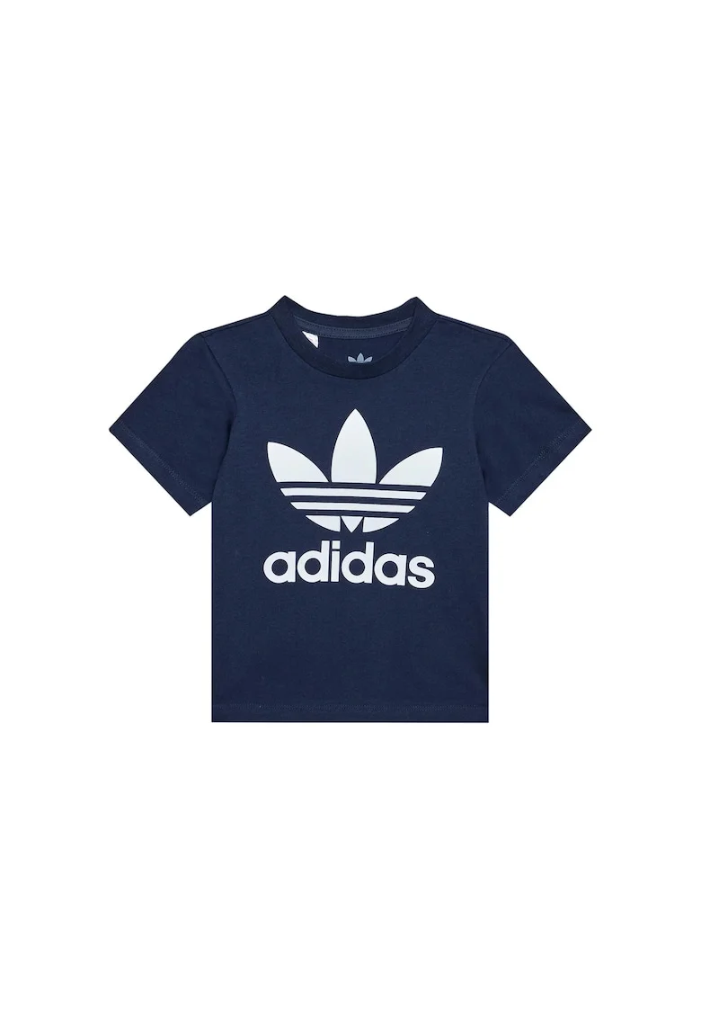 Tricou sport baieti,  bumbac, bleumarin,