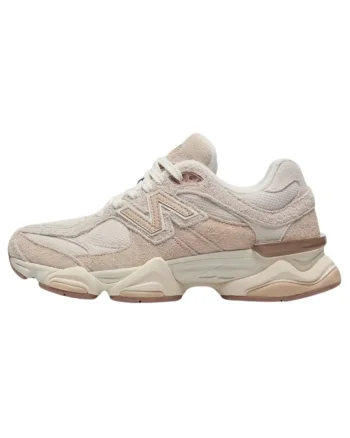 Pantofi sport cu insertii din piele intoarsa si logo 9060