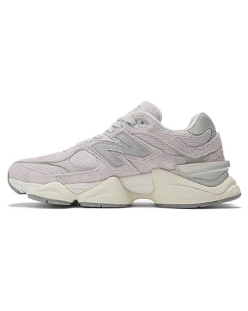 Pantofi sport cu insertii din piele intoarsa si plasa 9060