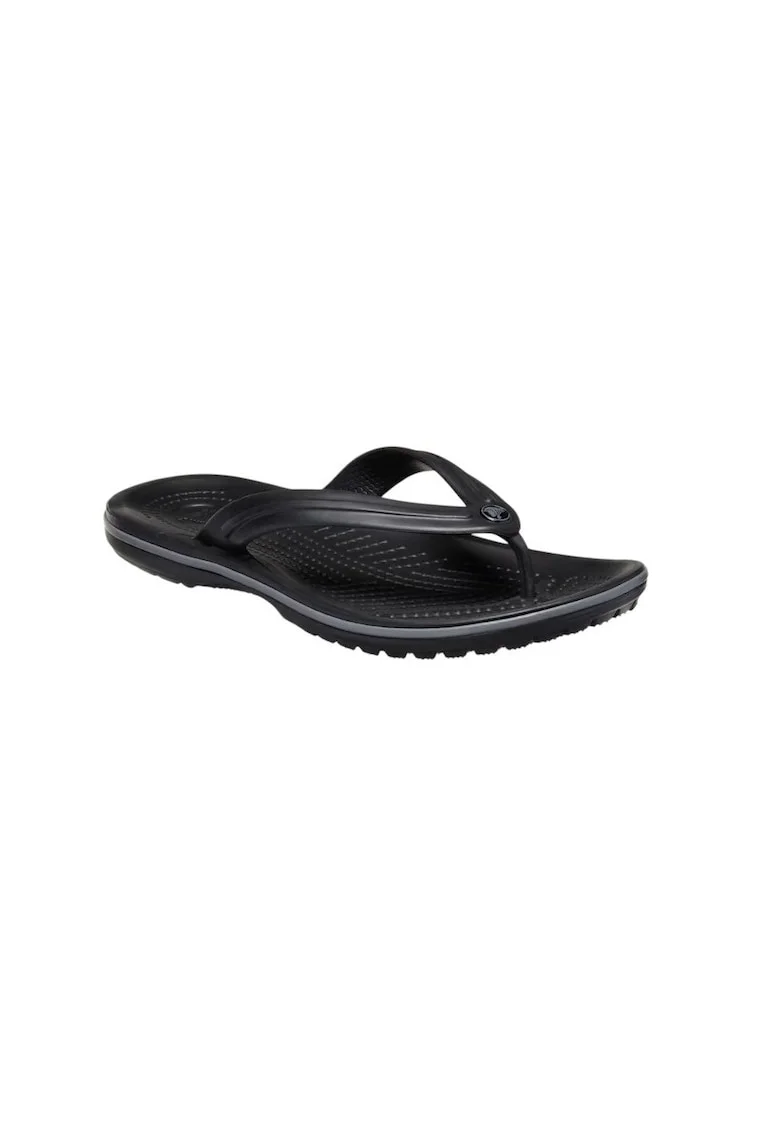 Papuci flip-flop Femei Croslite, Crocband 11033 Flip, Gri, 37-38, Negru