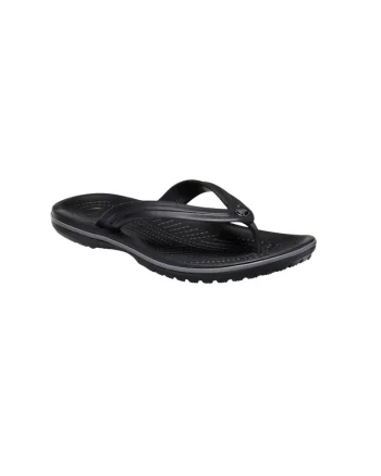 Papuci flip-flop Femei Croslite, Crocband 11033 Flip, Gri, 37-38, Negru