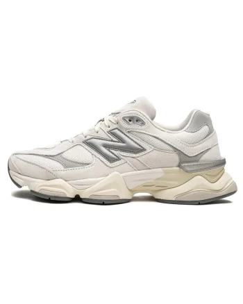 Pantofi sport unisex cu insertii din piele intoarsa 9060, Bej