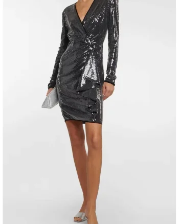 Rochie  Margot din paiete, Negru