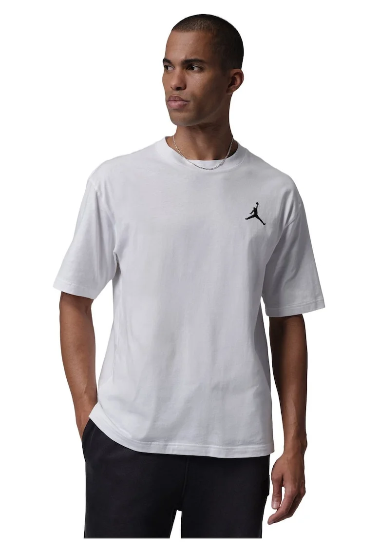 Tricou  M J Jumpman Emb Ss Crew IF5566100 Barbati Alb, Alb