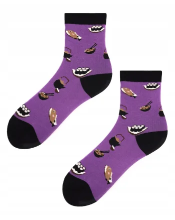 Sosete dama,  Model Sushi, Bumbac/Poliamida, Multicolor, 36-40EU
