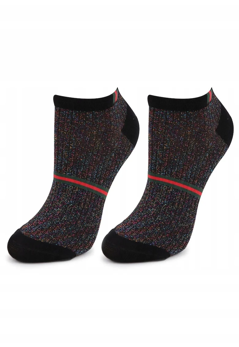 Sosete dama,  P25, Bumbac/Poliamida/Elastan, Multicolor,