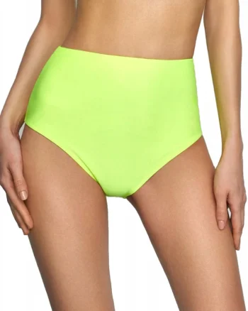 Slip inot cu talie inalta,  Bahamas 2, Poliamida/Elastan, Lime, Verde lime