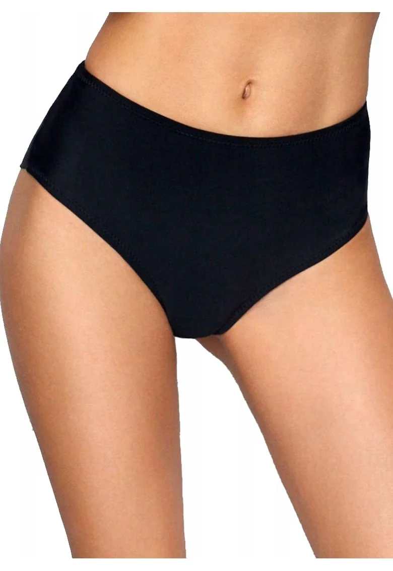 Slip inot pentru femei  Brazilian, Poliamida/Elastan, Negru