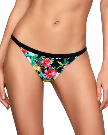 Slip inot pentru femei,  El Hierro 2, Poliamida/Elastan, Negru, Negru