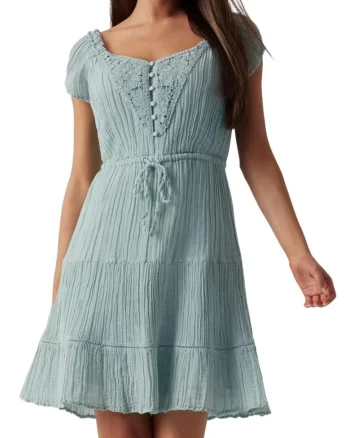 Rochie dama  GAUZE W5GK0A, Albastru deschis