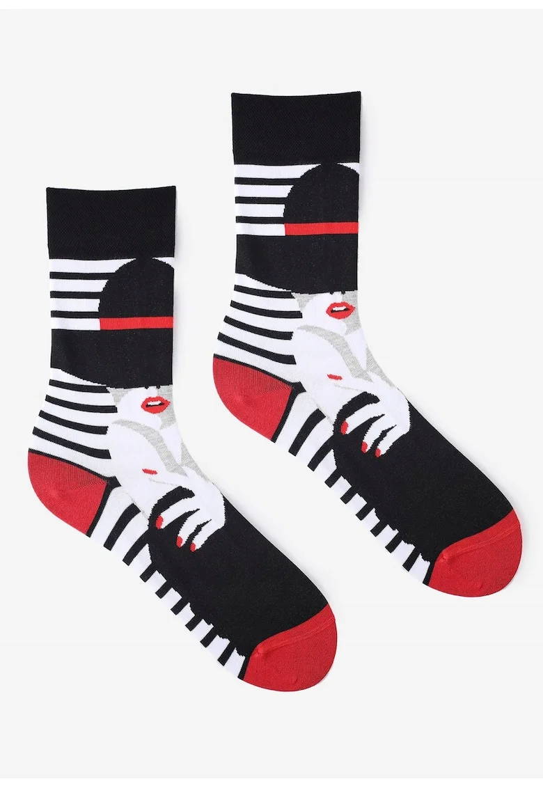 Sosete barbati,  Bumbac/Poliamida, Multicolor, 41-45EU