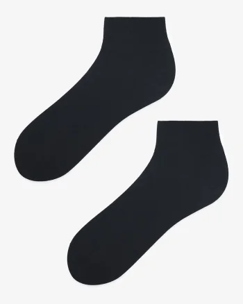 Sosete barbati,  Bumbac/Poliamida, Negru, 41-45EU