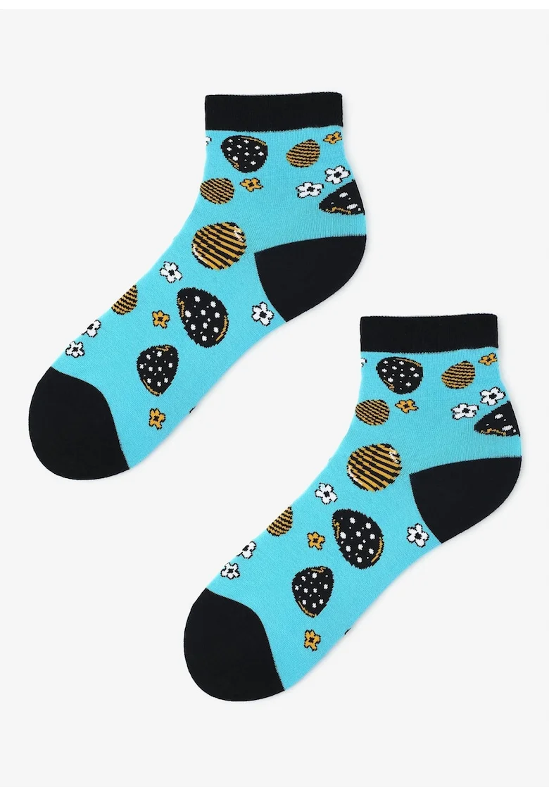Sosete dama,  Bumbac/Poliamida, Multicolor, 36-40EU