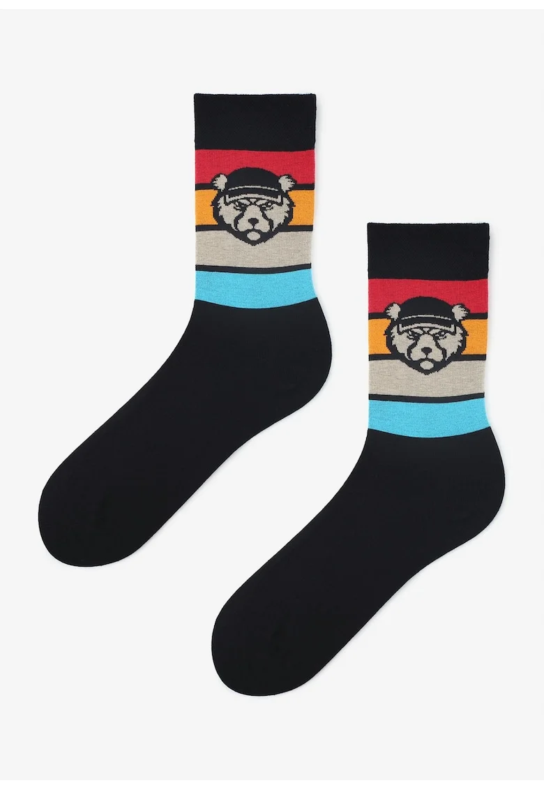 Sosete barbati,  Bumbac/Poliamida, Multicolor, 41-45EU