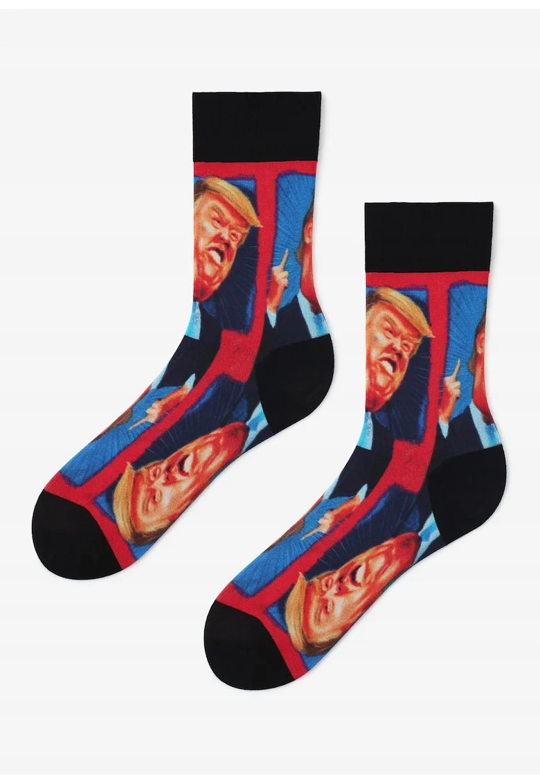 Sosete barbati,  Bumbac/Poliamida, Multicolor, 41-45EU