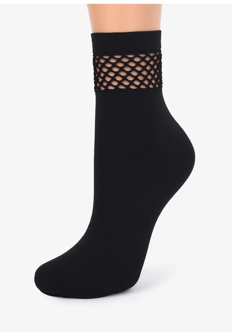 Sosete dama,  Nylon/Elastan, 60 Den, Negru,