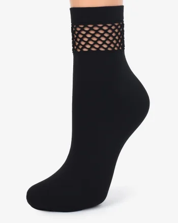 Sosete dama,  Nylon/Elastan, 60 Den, Negru,