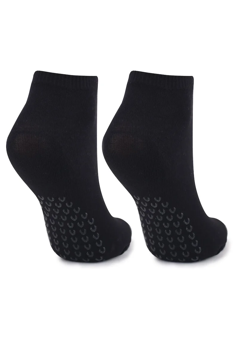 Sosete dama,  Bumbac/Elastan, Negru,