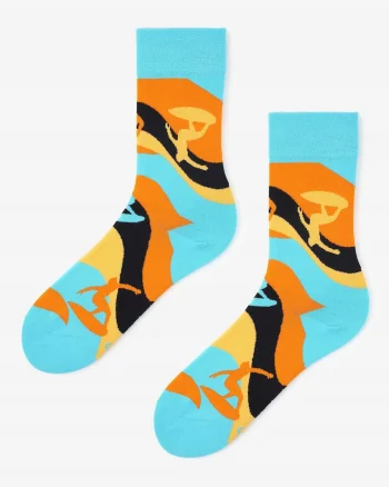 Sosete barbati,  Bumbac/Poliamida, Multicolor, 41-45EU