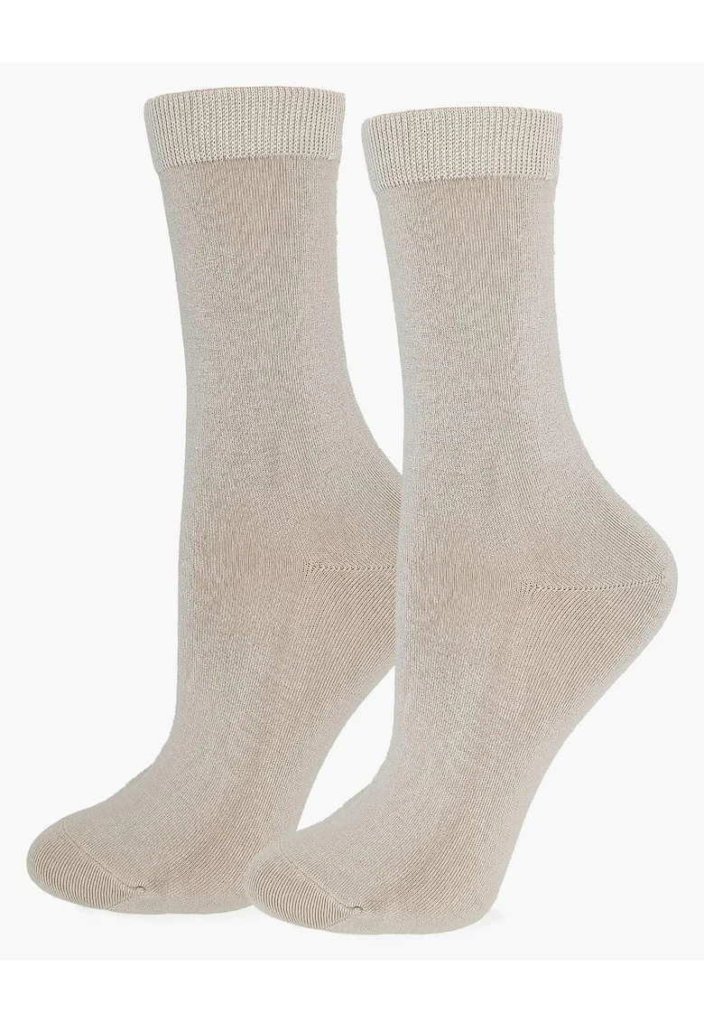 Sosete pentru femei,  Cashmere Hug, uni, elastice, cu banda elastica confortabila, lungime clasica, viscoza/casmir, 36/40, caramel