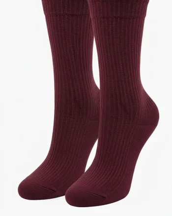 Sosete pentru femei,  Cashmere Dreams, Rosu inchis
