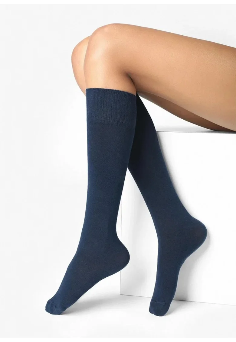Sosete pana la genunchi,, Bleumarin