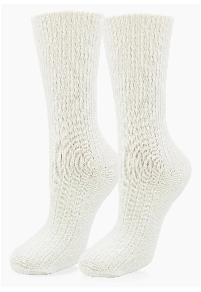 Sosete pentru femei,  Wool Soft, Ecru