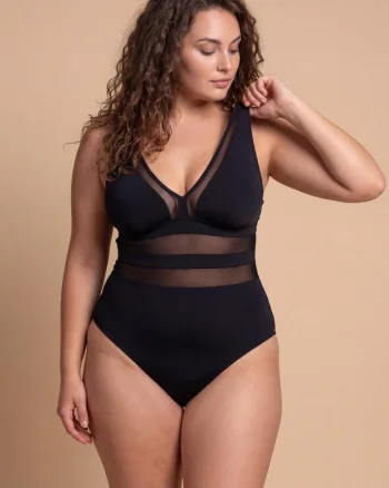 Costum de baie intreg  Savana, cu tul