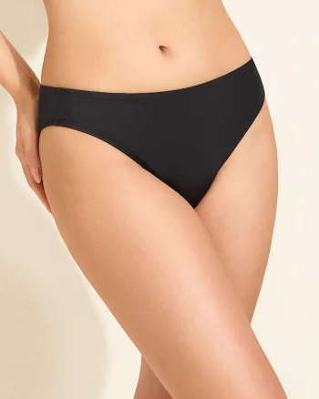 Slip de baie clasic  Isla, Negru