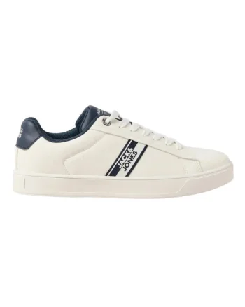 Pantofi sport din piele ecologica, pentru barbati JFWREX, Alb