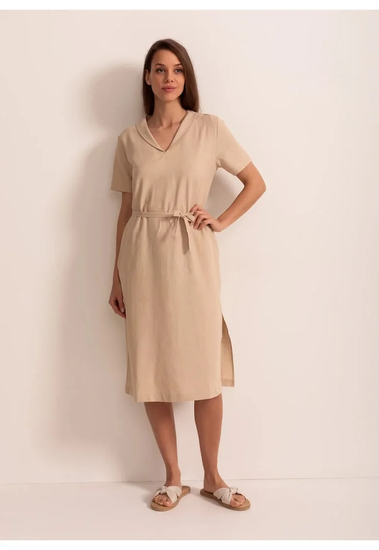 Rochie Dama Cool Flax Collection, Bej