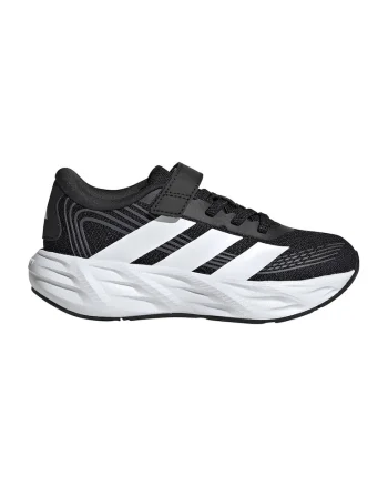 Pantofi sport Galaxy 8 din plasa cu logo, Negru/Alb optic