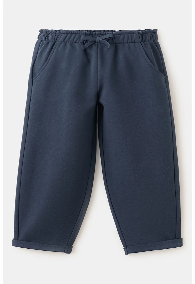 Pantaloni de trening cu snur de ajustare, Albastru ultramarin