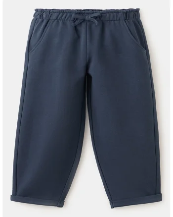 Pantaloni de trening cu snur de ajustare, Albastru ultramarin