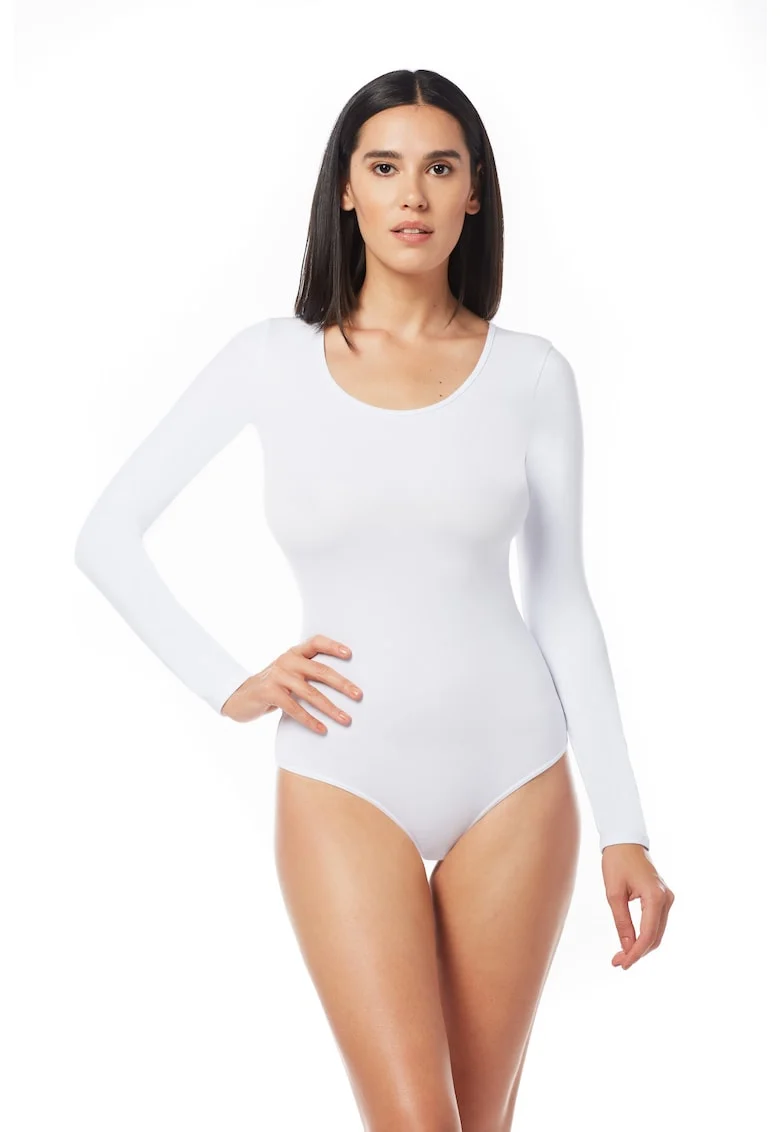 Body pentru femei BD07, Alb