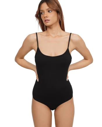 Body pentru femei BD06, Negru