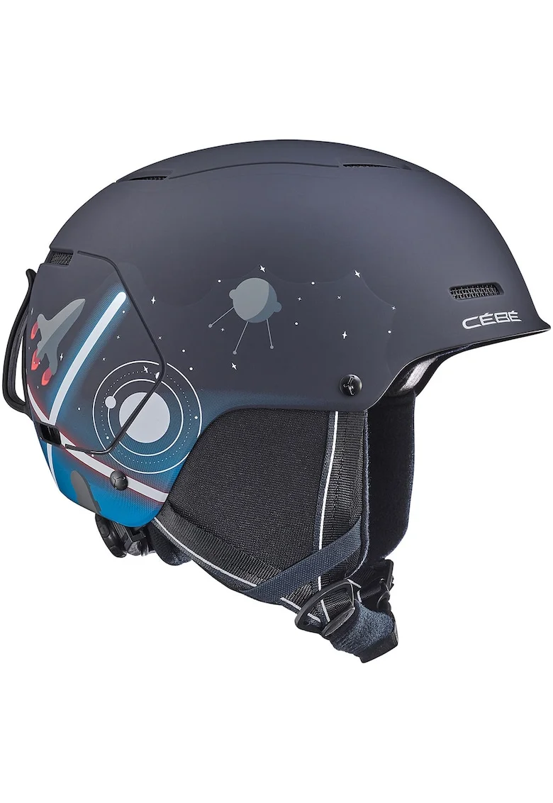 Casca ski  BOW, pentru copii, culoare, Albastru inchis
