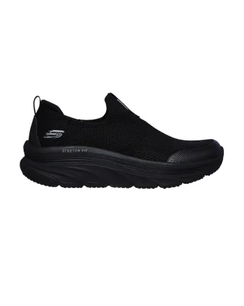 Pantofi sport slip-on de plasa D'Lux Walker - Quick Upgrade, Negru