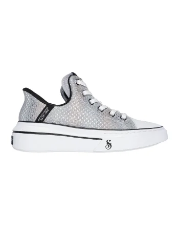 Tenisi slip-ins cu aspect metalizat Snoop One-Disco, Argintiu