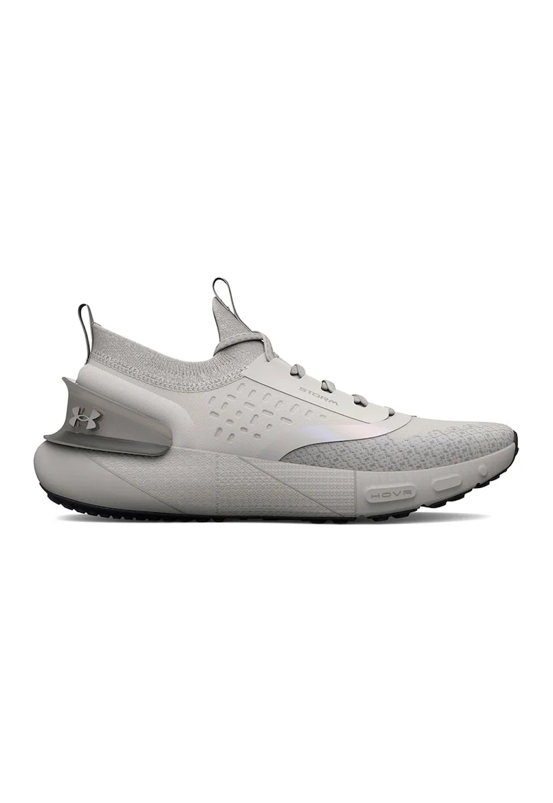 Pantofi slip-on unisex cu detaliu logo pentru alergare Phantom 3 Storm, Gri deschis