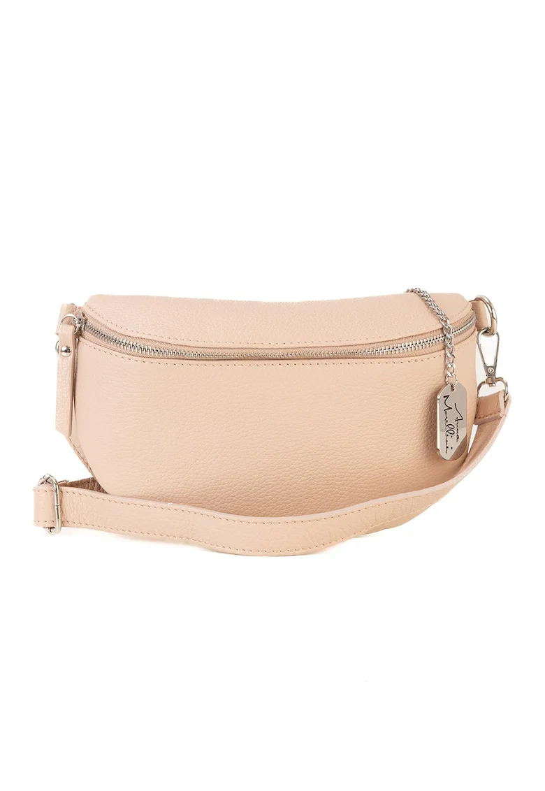Geanta crossbody de piele Berenice, Piersica