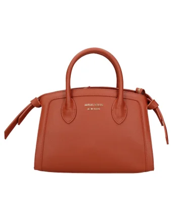 Geanta crossbody de piele ecologica, Portocaliu