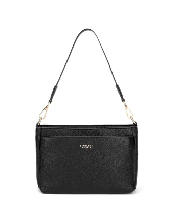 Geanta crossbody de piele ecologica, Negru
