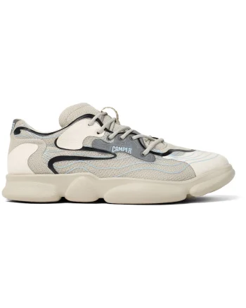 Pantofi sport slip-on Karst, Alb/Gri