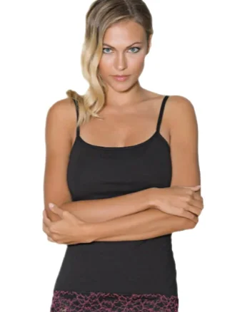 Set maiou si chiloti dama model 4145N, Negru