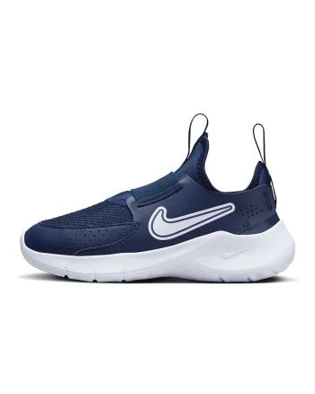 Pantofi slip-on cu garnituri din piele Flex Runner 3, Alb/Albastru ultramarin