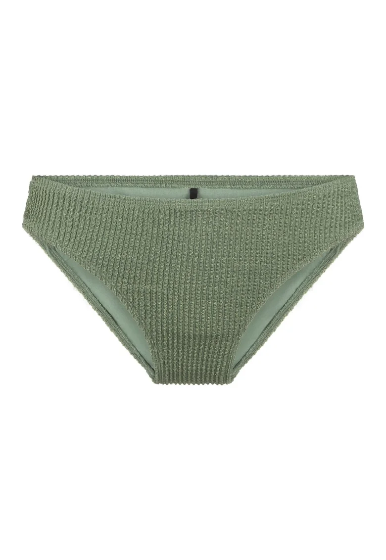 Slip cu aspect stralucitor, Verde inchis